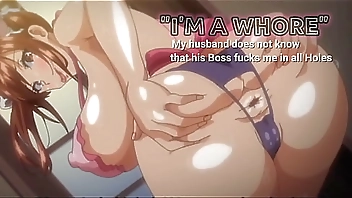 I'm a WHORE: My Husband Doesn't Know That I Have To Suck His Boss's Dick And Let Him Fuck Me In The Ass For Husband's Career Growth At Work / HENTAI / Anime / Toons
